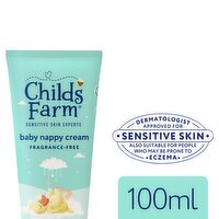 Childs Farm Fragrance Free Baby Nappy Cream (100 ml)