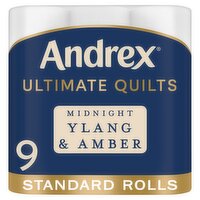 Andrex Ultimate Quilts Midnight Ylang & Amber Toilet Tissue (9 Pack)