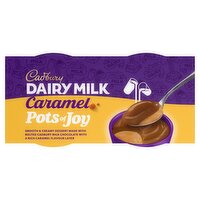 Cadbury Dairy Milk Caramel Pots of Joy 2 Pack (60 g)