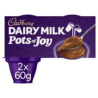 Cadbury Dairy Milk Pots of Joy 2 Pack (60 g)