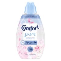 Comfort Pure Heaven Scent Fabric Conditioner 64 Washes (960 ml)