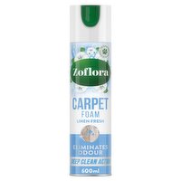 Zoflora Linen Fresh Carpet Fresh & Care Foam (600 ml)