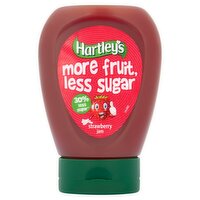 Hartley's More Fruit Less Sugar Strawberry Jam (320 g)