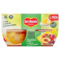 Del Monte Fruit Cocktail Pots 4 Pack (113 g)