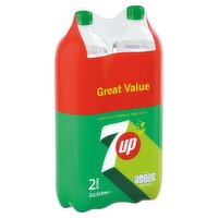 7UP Lemon & Lime Bottle Twin Pack  (1.5 L)