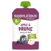 Kiddylicious Apple & Prune Pouch 6+ Months (100 g)