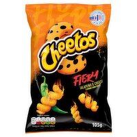 Cheetos Fiery Jalapeno & Cheese Corn Puffs (105 g)