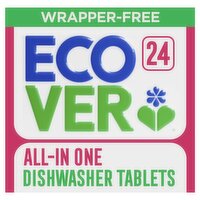 Ecover All In One Dishwasher Tablets 24 Wash (24 Piece)