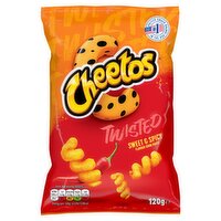 Cheetos Twisted Sweet & Spicy Corn Puffs (120 g)
