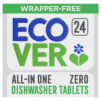 Ecover All In One Zero Dishwasher Tablet 24 Wash (24 Piece)