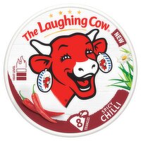 The Laughing Cow Spicy Chili Cheese Wedges 8 Pack (128 g)