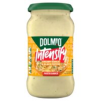 Dolmio Intensify Creamy Garlic & Black Pepper Pasta Sauce (390 g)