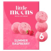 Little Moons Summer Raspberry Mochi Ice Cream Treats (192 g)