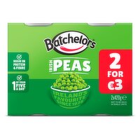 Batchelors Irish Peas 2 Pack (420 g)