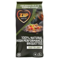 ZIP Charcoal Briquettes (2 kg)