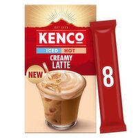 Kenco Iced Hot Creamy Latte 8 Sachets (18.3 g)