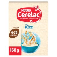 Cerelac Infant Cereals with Milk Rice 6+ Months (160 g)