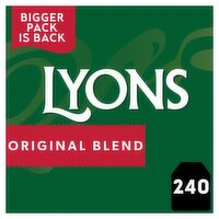 Lyons Original Blend Tea Bags 240 Pack (696 g)
