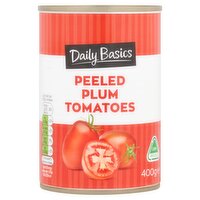 Daily Basics Peeled Plum Tomatoes (400 g)
