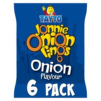 Tayto Jonnie Onion Rings Snacks 6 Pack (28 g)
