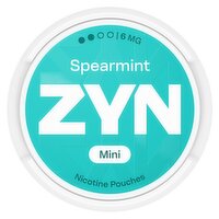 ZYN Spearmint Mini Nicotine Pouches 6mg (20 Piece)
