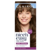 Clairol Nice N' Easy Tone & Gloss 611/75 Light Ash Brown Hair Dye (135 ml)