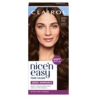 Clairol Nice N' Easy Tone & Gloss 500/765 Medium Brown Hair Dye (135 ml)