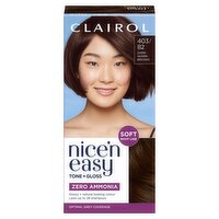 Clairol Nice N' Easy Tone & Gloss 403/82 Dark Warm Brown Hair Dye (135 ml)