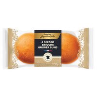SuperValu Signature Tastes Seeded Brioche Burger Bun 4 Pack (200 g)