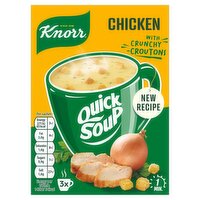 Knorr Quick Soup Chicken 3 Pack (15 g)