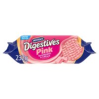 McVitie's Pink Raspberry & Cream Digestive Biscuits (232 g)
