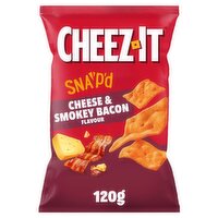 Cheez-It Cheese & Smokey Bacon Snap'd Snacks (120 g)