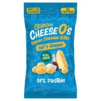 Cheese O's Crunchy Salt & Vinegar Baked Cheddar Bites (20 g)