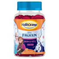 Haliborange Disney Frozen Iron & Vit C Blackcurrant Softies Kids 3+ (60 Piece)