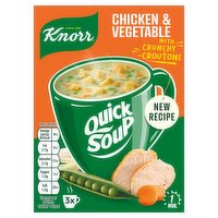 Knorr Quick Soup Chicken & Vegetable 3 Pack (19 g)