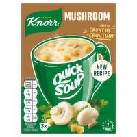 Knorr Quick Soup Mushroom 3 Pack (18 g)