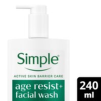 Simple Age Resist+ Facial Wash (240 ml)