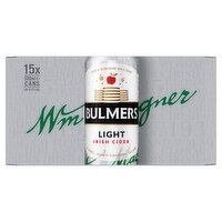 Bulmers Light Cider Can 15 Pack (500 ml)