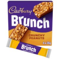 Cadbury Brunch Chunky Choc Chips Bar 4 Pack (28 g)