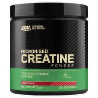 Optimum Nutrition Fruit Punch Creatine Powder (247 g)