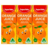SuperValu Orange Juice 6 Pack (200 ml)