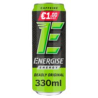 Energise Energy Deadly Original Can €1 PMP (330 ml)