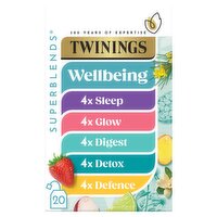 Twinings Wellbeing Collection Superblends Tea Bags 20 Bags (35 g)