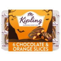 Mr Kipling Chocolate & Orange Slices 6 Pack (156 g)