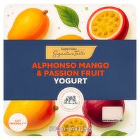 SuperValu Signature Tastes Alphonso Mango & Passionfruit Yogurt 4 Pack (125 g)