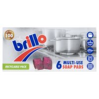 Brillo Multi-Use Soap Pads (6 Piece)