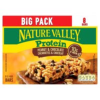 Nature Valley Peanut & Chocolate Protein Bars 8 Pack (40 g)