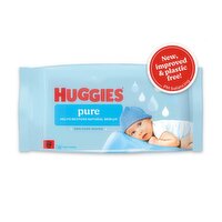 Huggies Pure Baby Wipes (48 Piece)