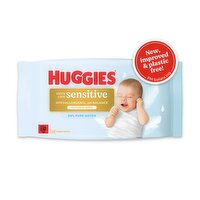 Huggies Pure Extra Care Sensitive Baby Wipes (48 Piece)