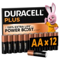 Duracell Plus Power Boost AA Batteries (12 Piece)